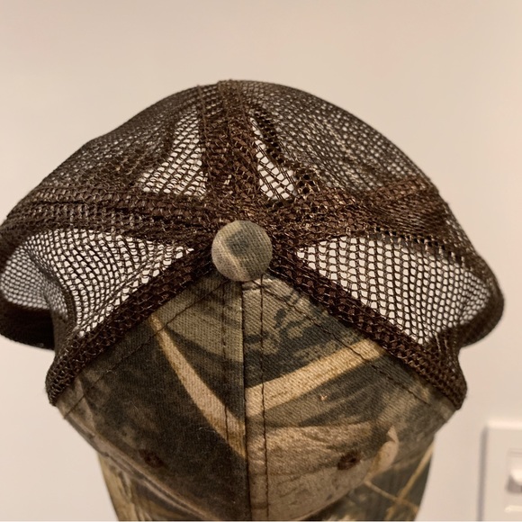 Camouflage Mesh Back Camo Trucker SnapBack Hat - Picture 10 of 11